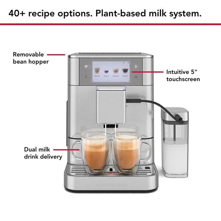 KITCHENAID fuldautomatisk espressomaskin-5KES8558ESX