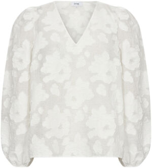 LR-KISSER 2 Bluse Off white