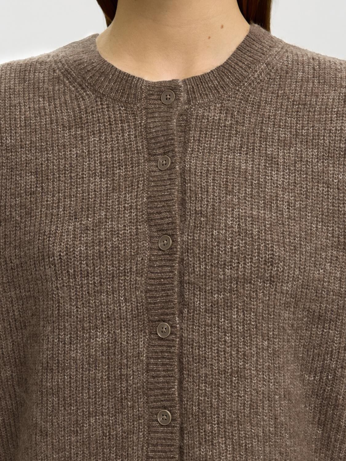 Slflulu Sl Button O-Neck Vest Noos