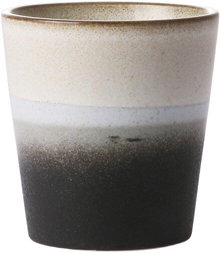 ceramic 70's mug rock