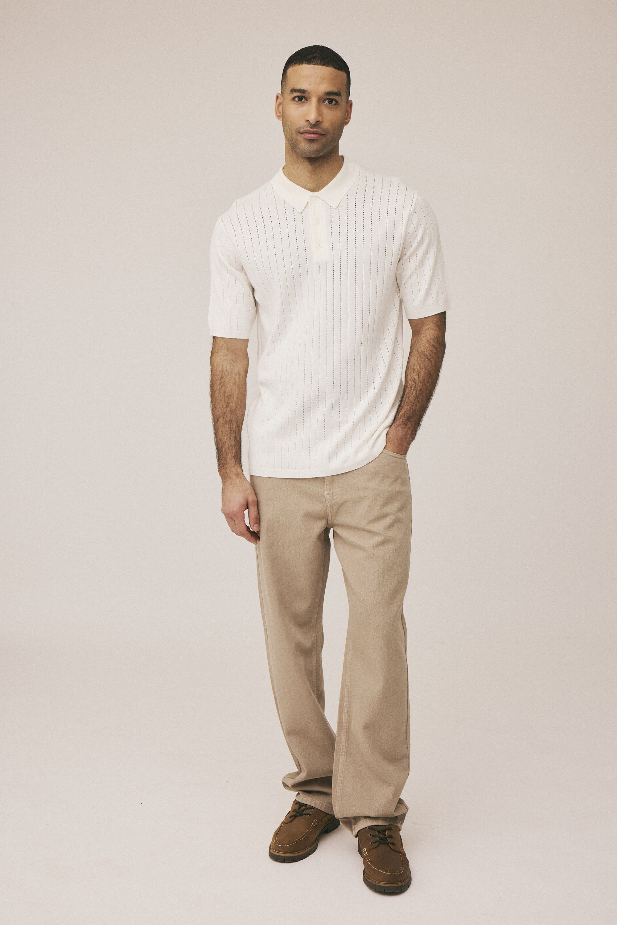 Fabro 1 knit polo - EcoVero