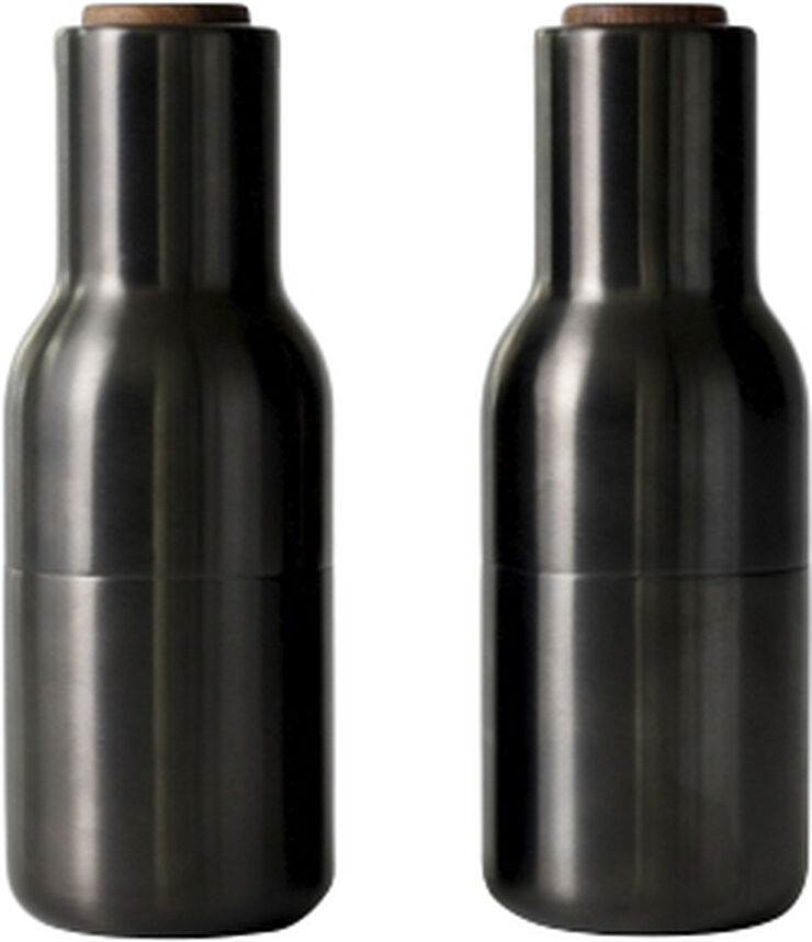 Bottle Grinder, Bronzed Brass, Waln