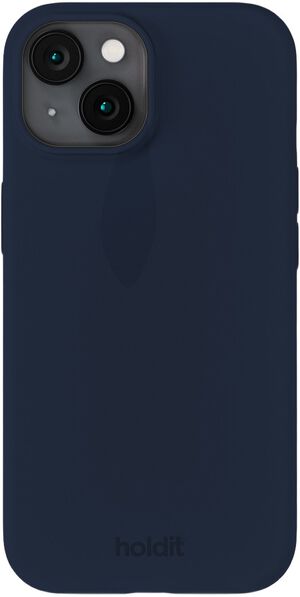Silicone Case iPhone 15 Midnight Blue