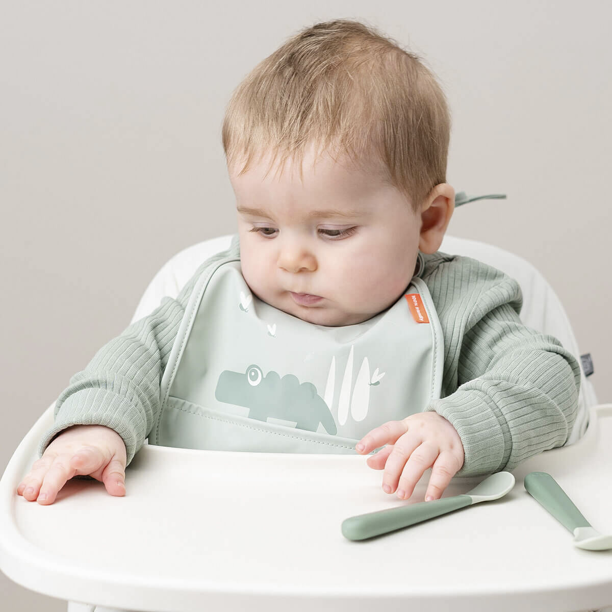 Mini hagesm&aelig;k m/lomme 2 stk. Croco Gr&oslash;n