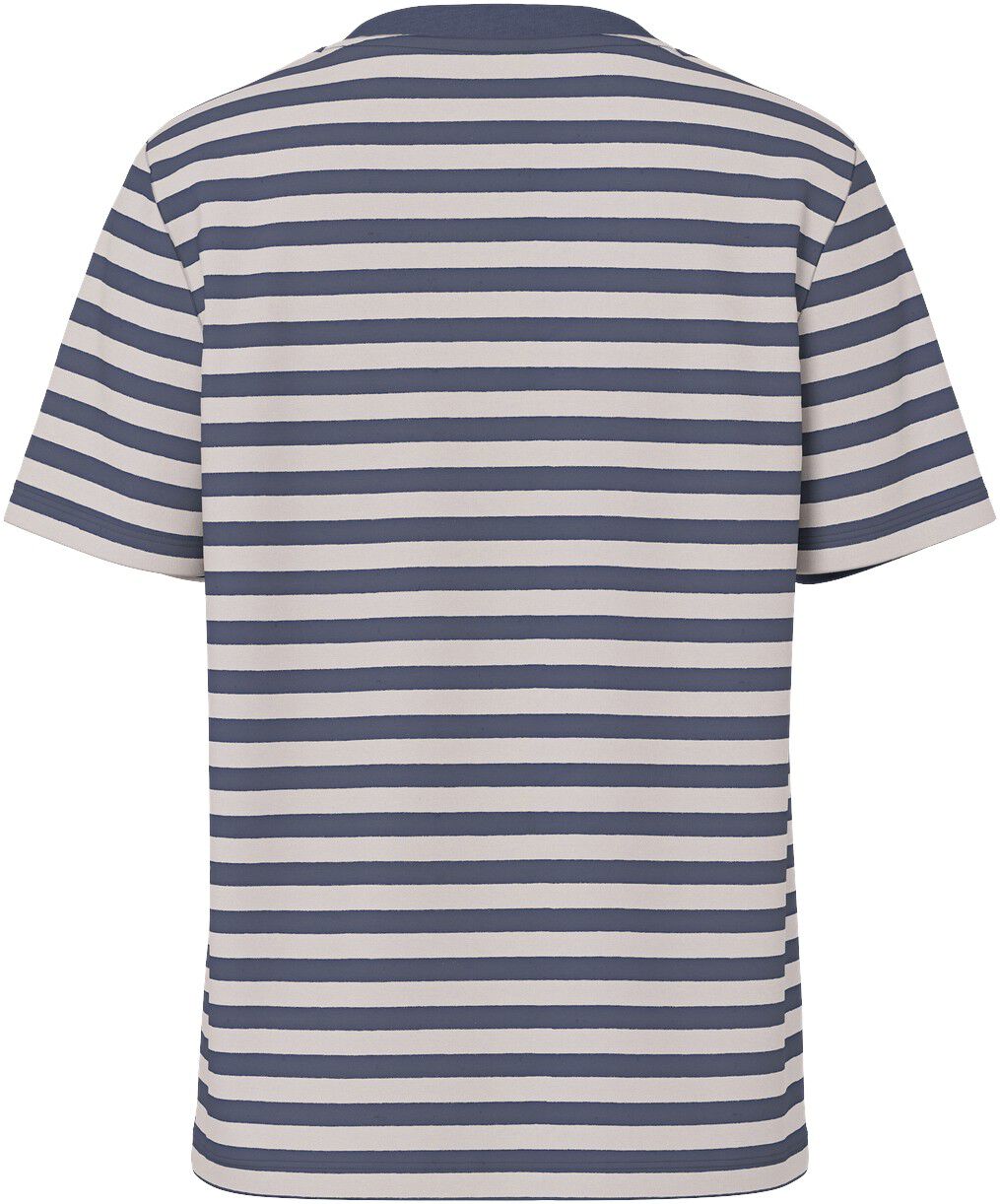 PCRIA SS TEE MULTICOL STRIPES NOOS