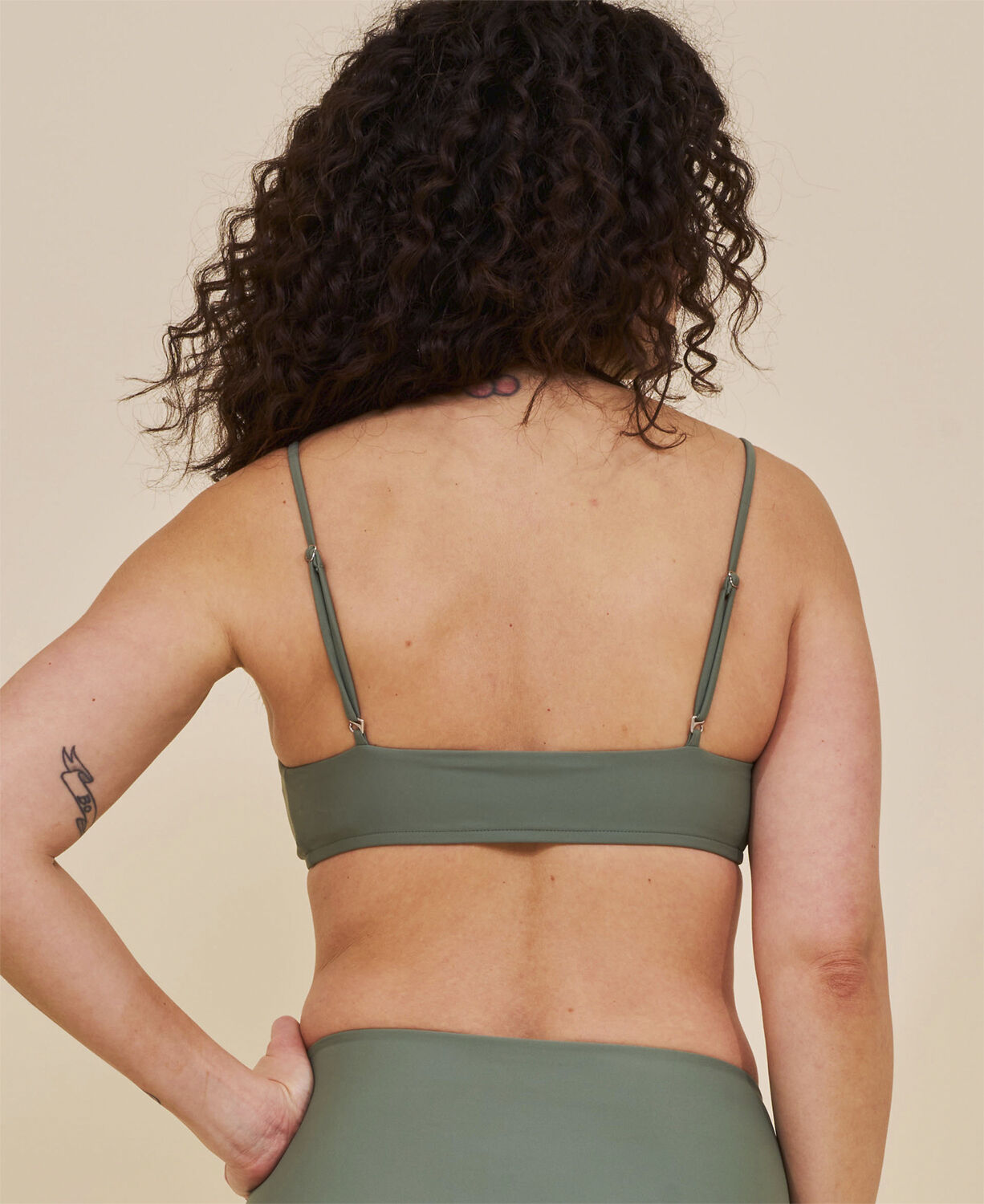 Sanur bandeau-bikini topp