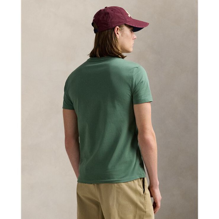 Custom Slim Fit Jersey Crewneck T-Shirt