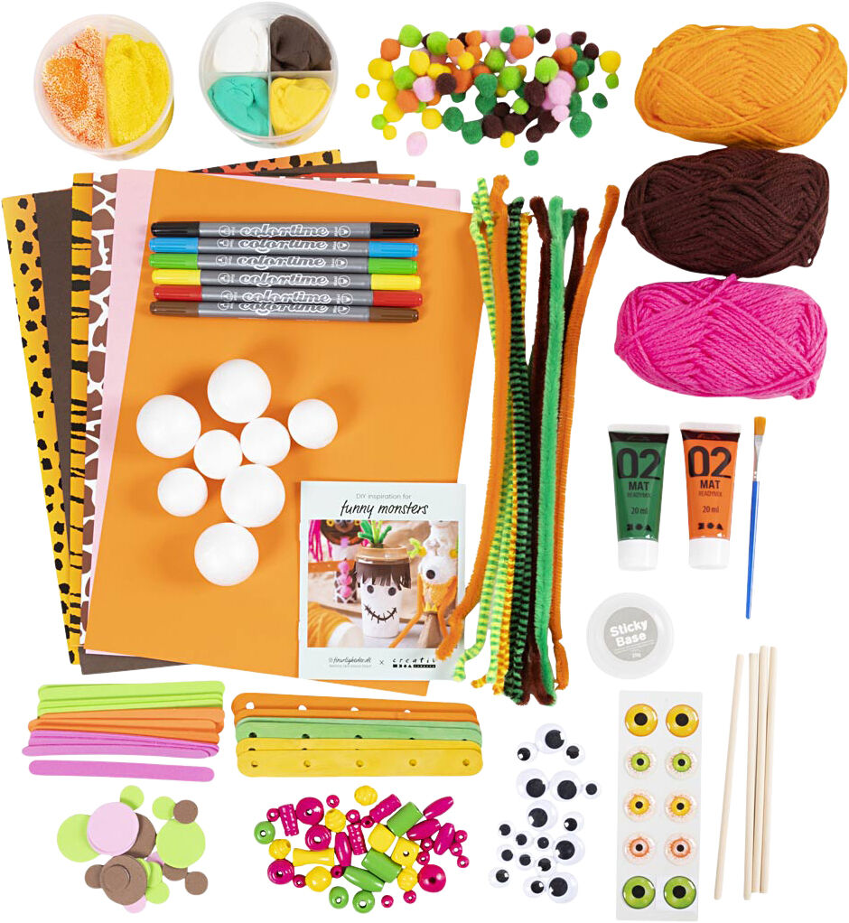 Maxi DIY Mix Sjove Monstre