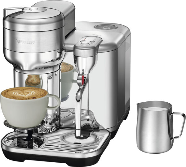 The Vertuo Creatista Brushed Stainless Steel