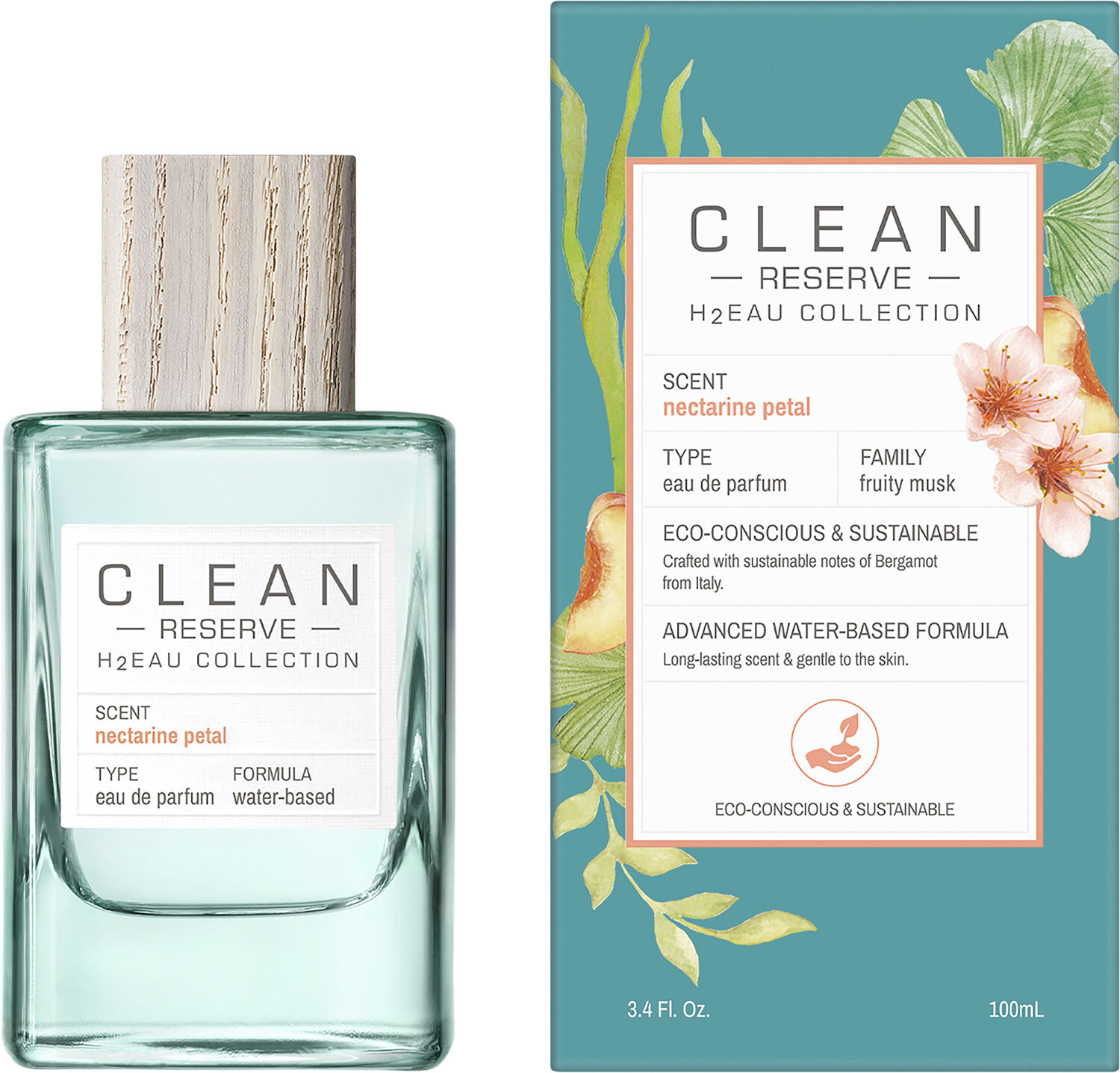 Clean Reserve H2EAU Nectarine Petal EdP