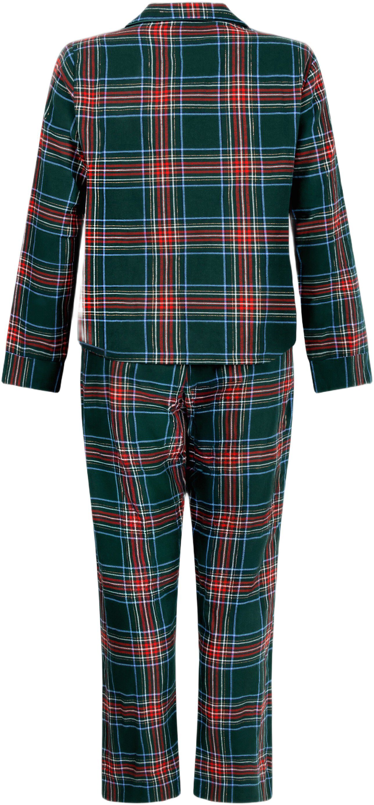 Pyjama Set Flannel Twill Check