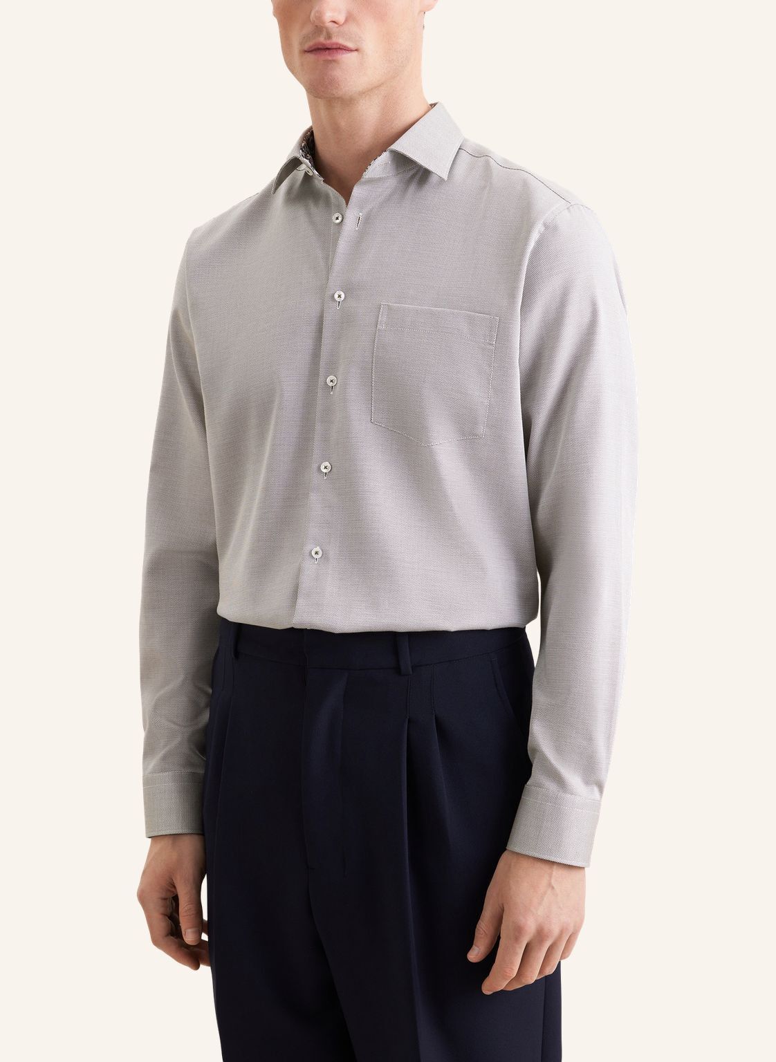 Business shirt Regular 1/1 Kent-Collar Structure