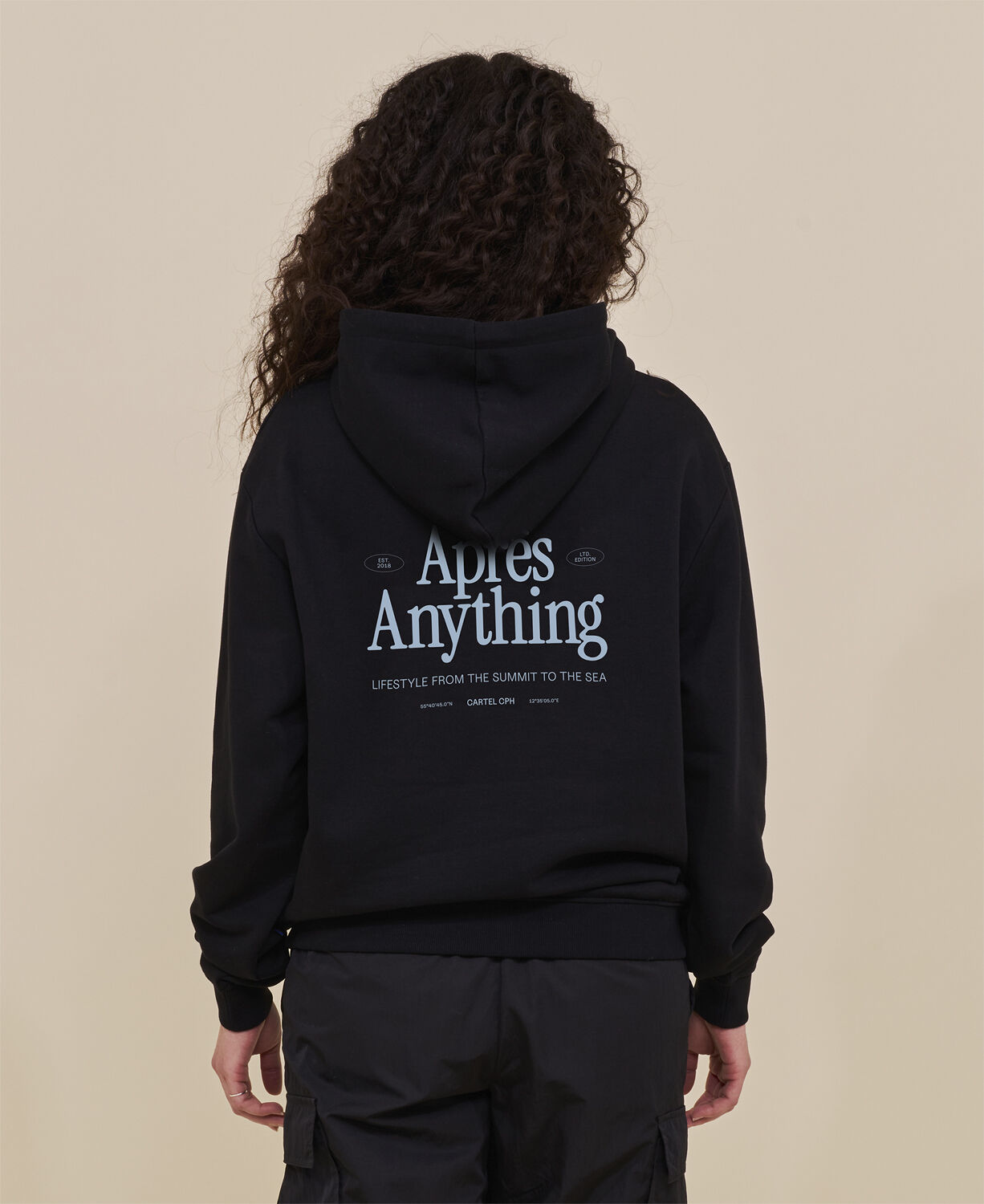 Apr&eacute;s Anything Statement Hoodie - Nero
