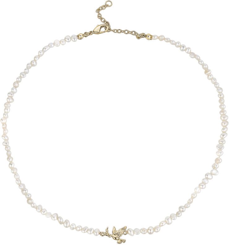 Global Goal # 16 Peace Beaded Necklace