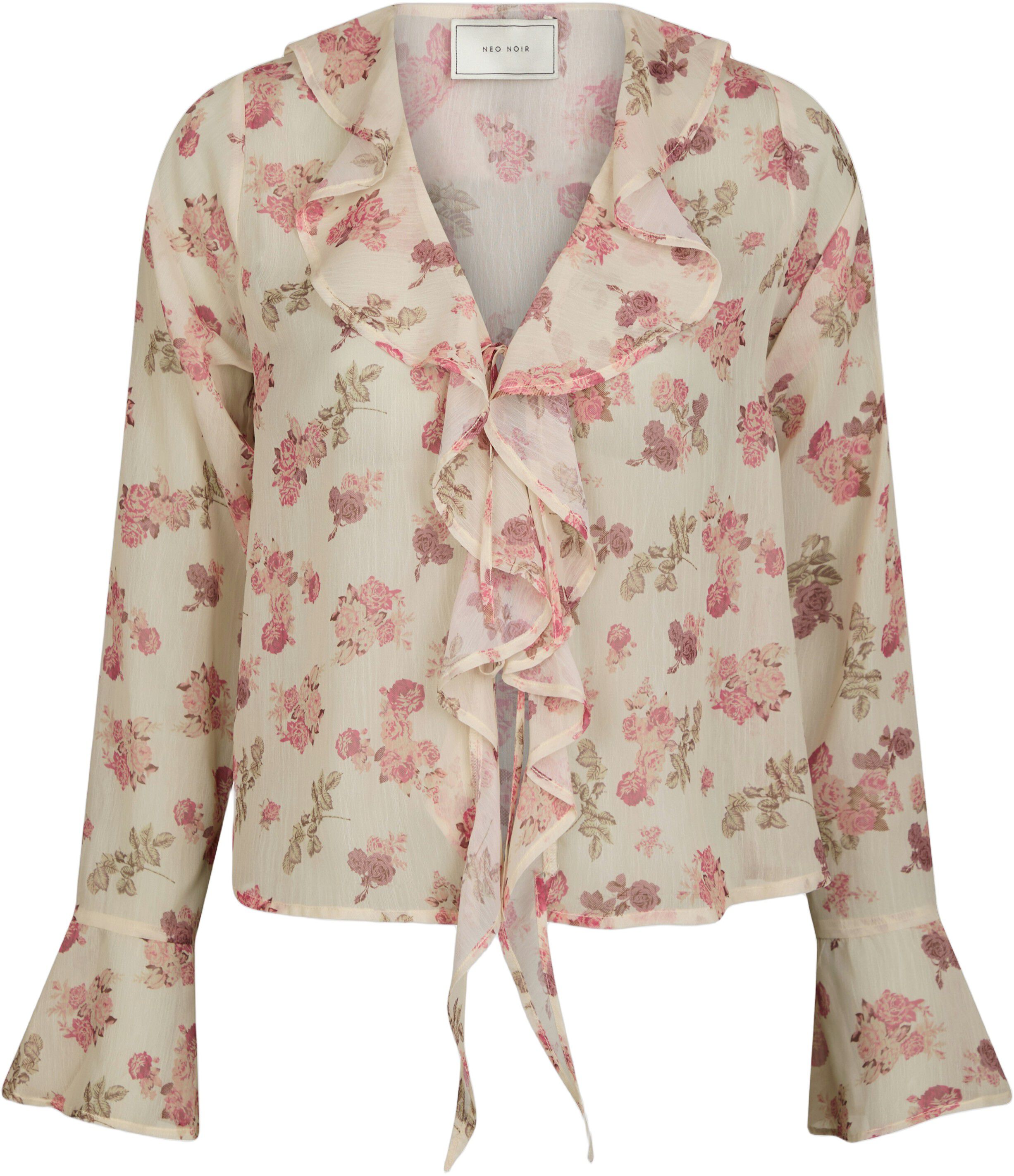 Anika Marigold Print Blouse