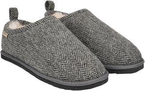 PALPANA WOOL - CLOSED WOOL SLIPPERS WITH SHEARLING LINING