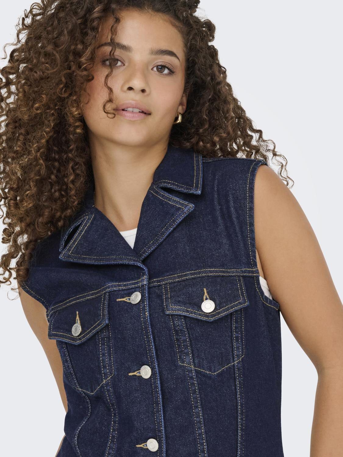 ONLJOANA RINSE DNM WAISTCOAT MAE