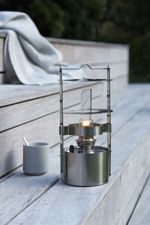 EM skipslampe H 34 cm steel