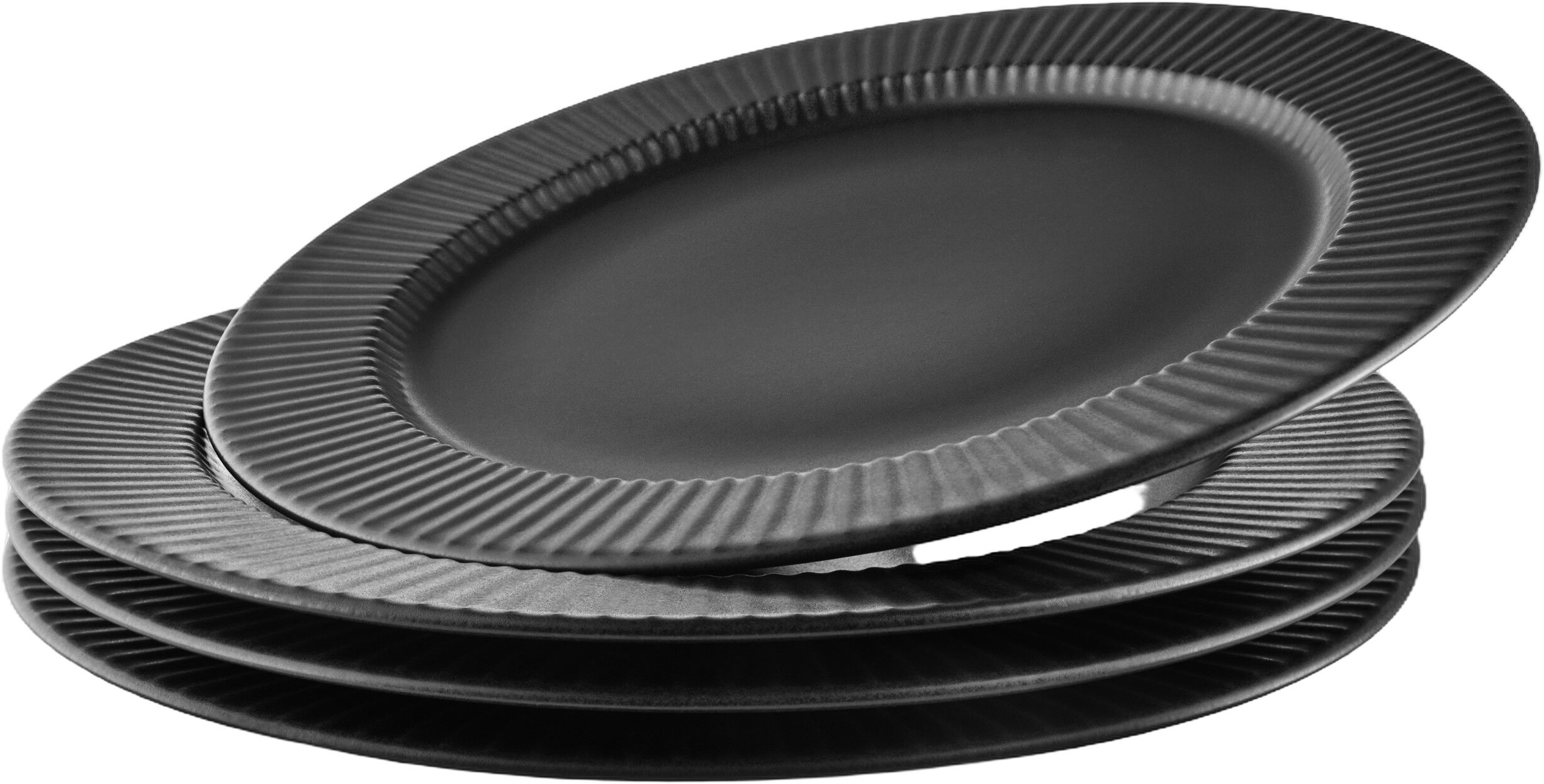 Legio Nova Middagstallerken 28 cm Black