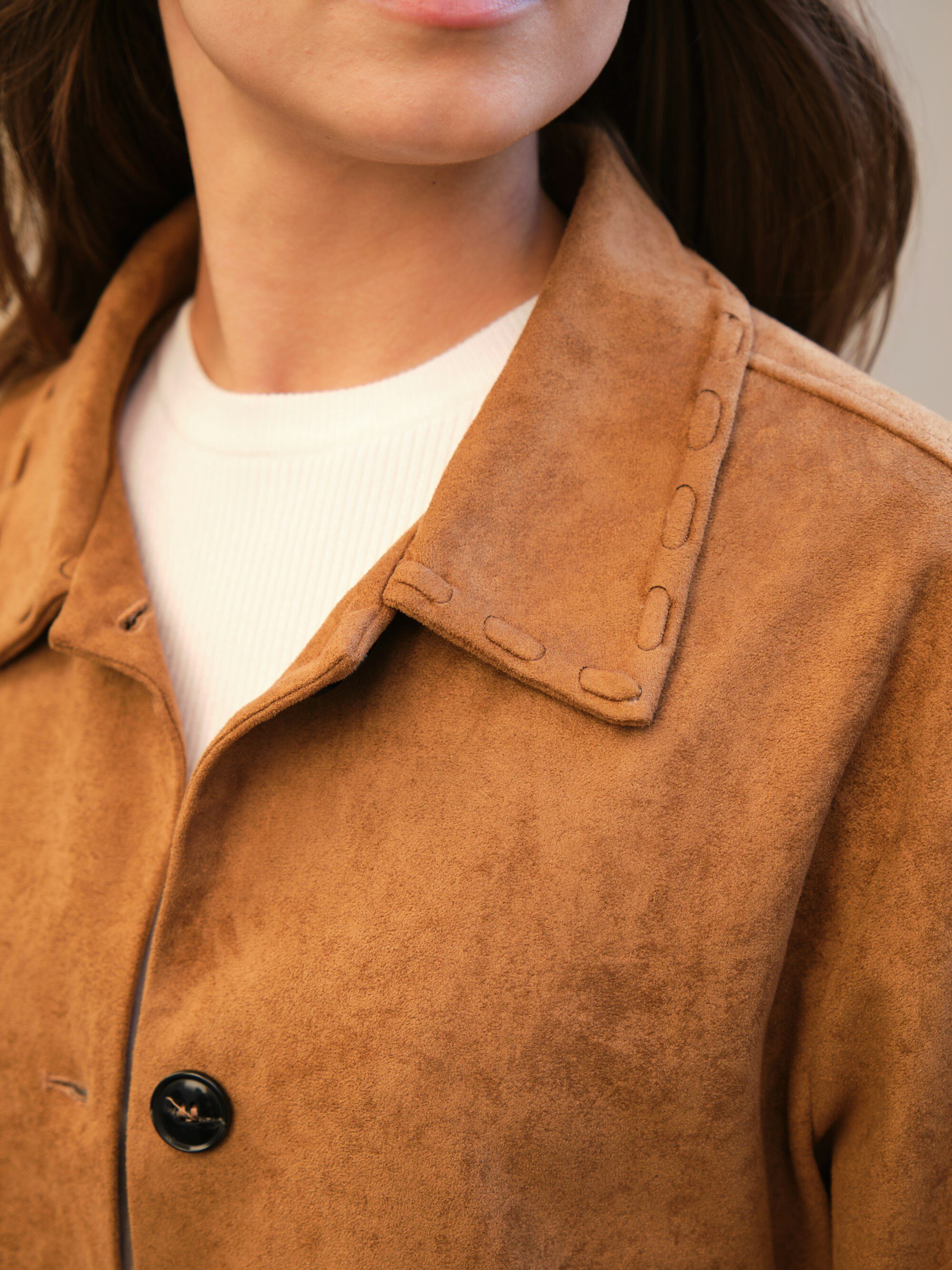 Lauron Faux Suede Jacket