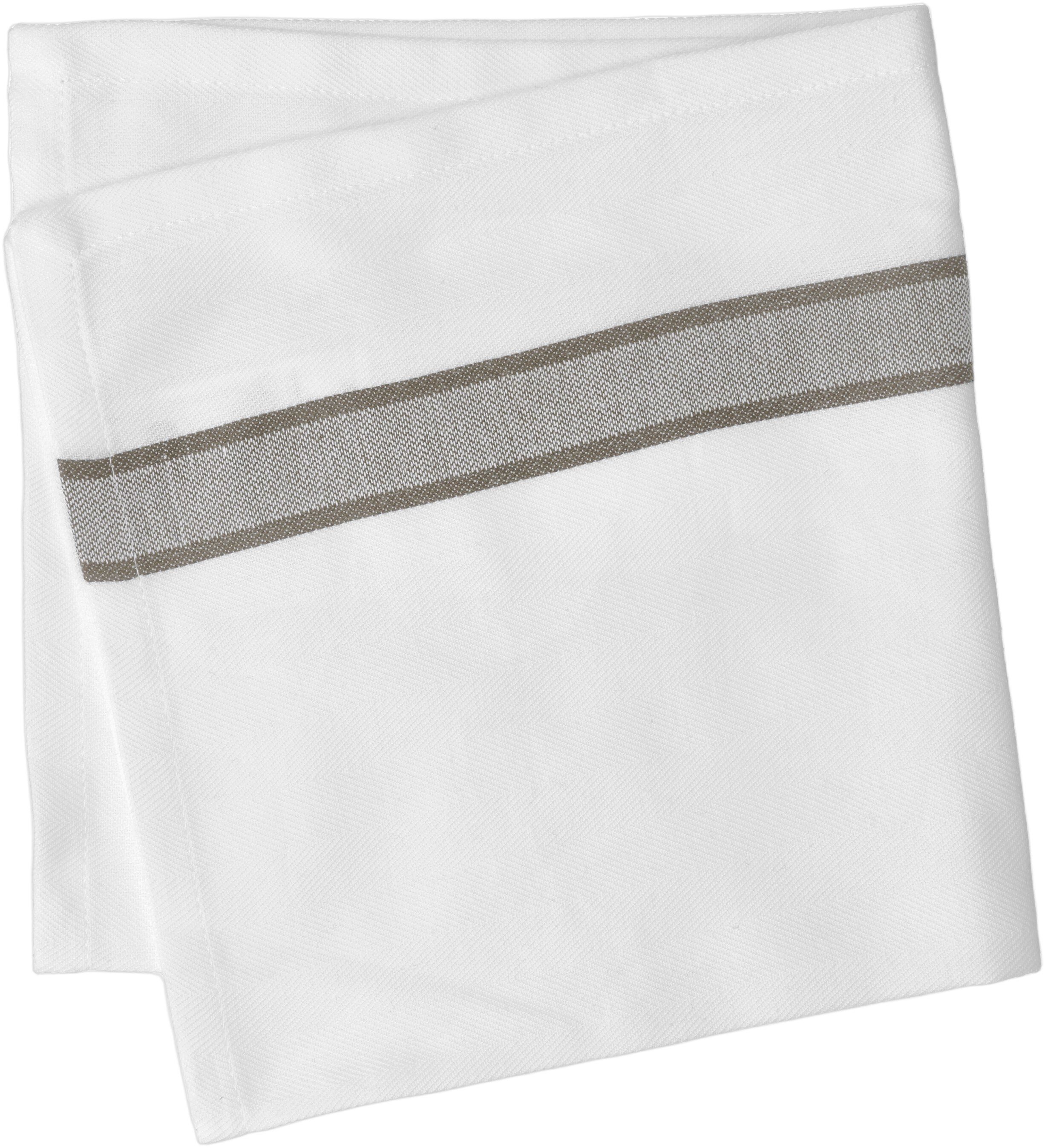 T&oslash;yserviett Pillivuyt 45 x 45 cm Fungi/Hvit 100% ny bomull