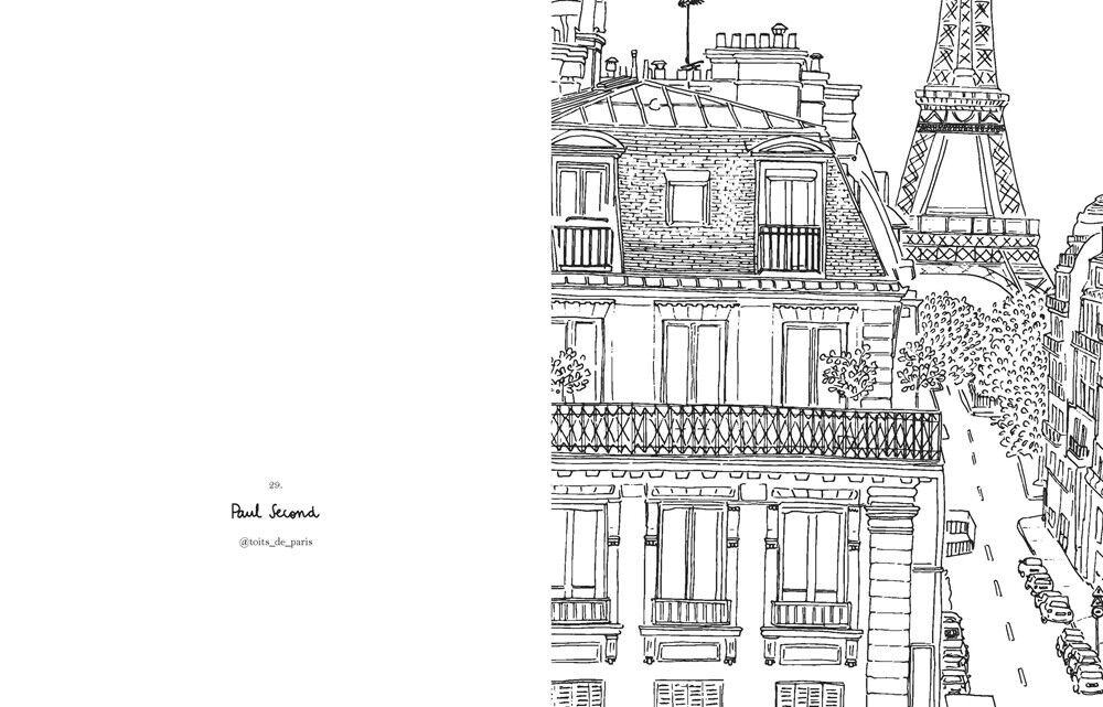 Paris Colouring Book - Zo&eacute; De Las Cases