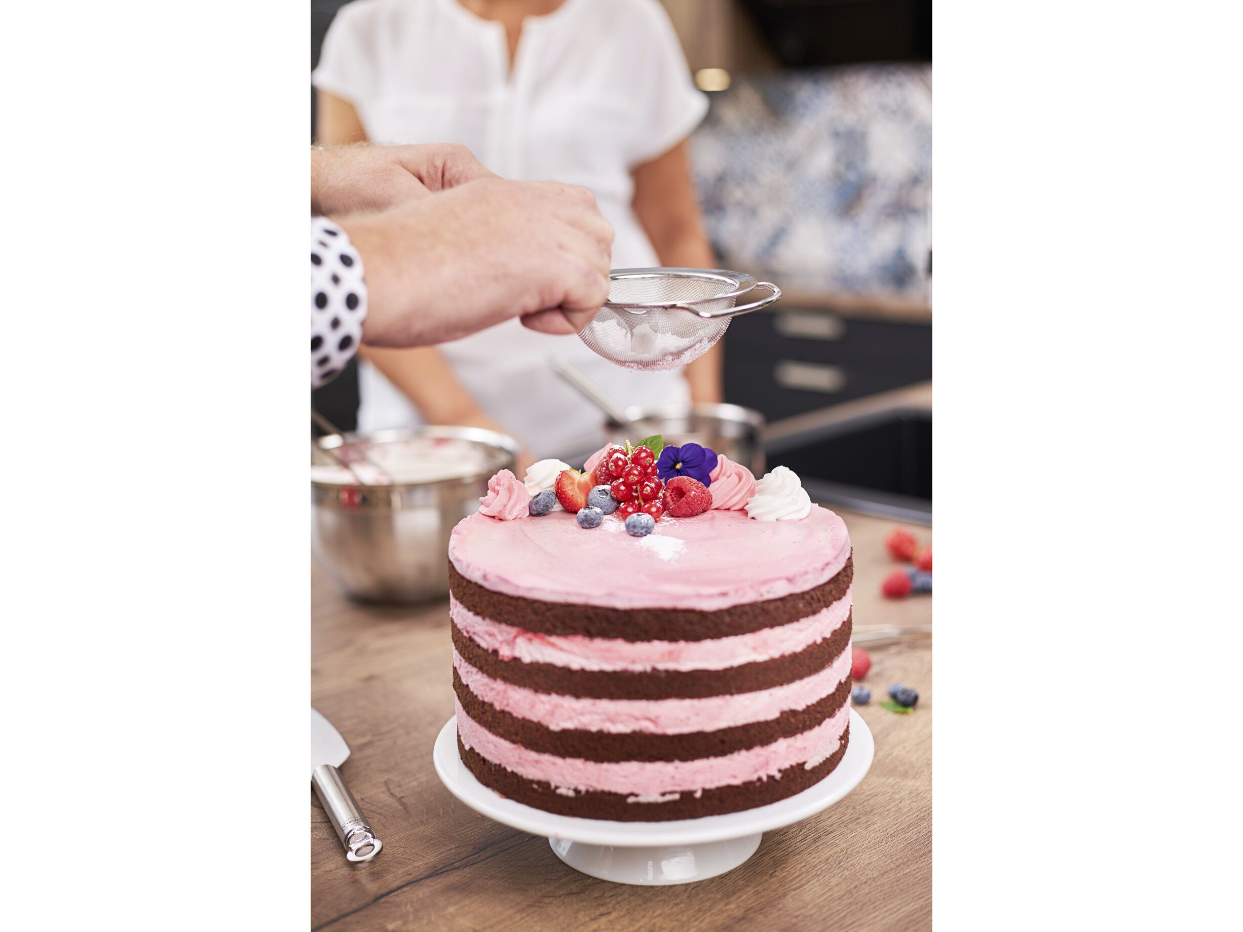 Sikt finmasket 0,6 liter St&aring;l