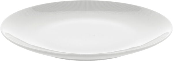 Tallerken flat Eventail 28 cm Hvit
