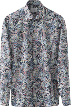 Slim Fit Multi Paisley Signature Twill Shirt
