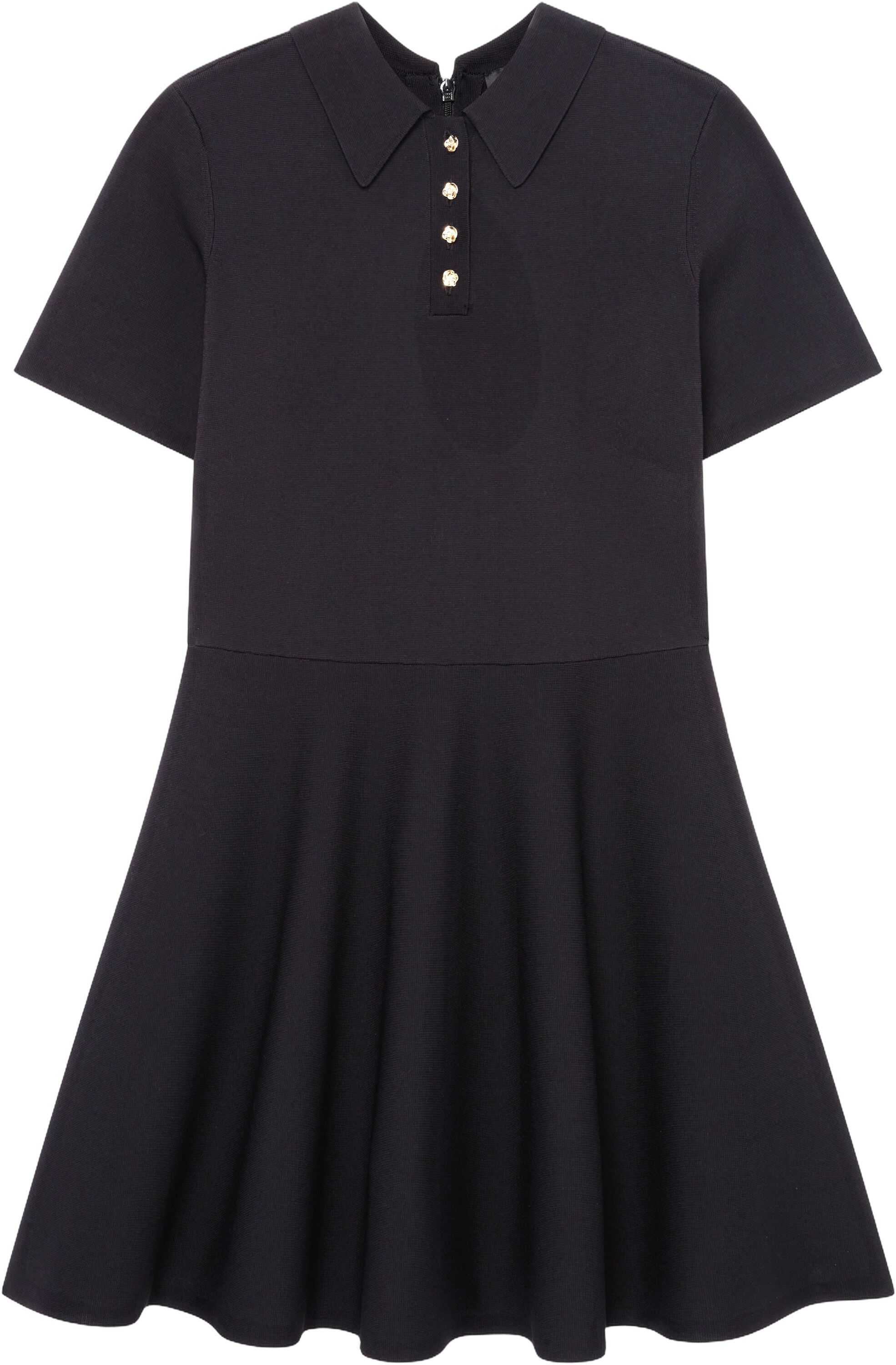 RONDAA Mini Short Sleeve Knitted Po