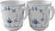Blue Fluted Plain Cup 37cl 2PK