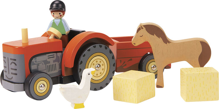 Tender Leaf - Traktor med anhænger