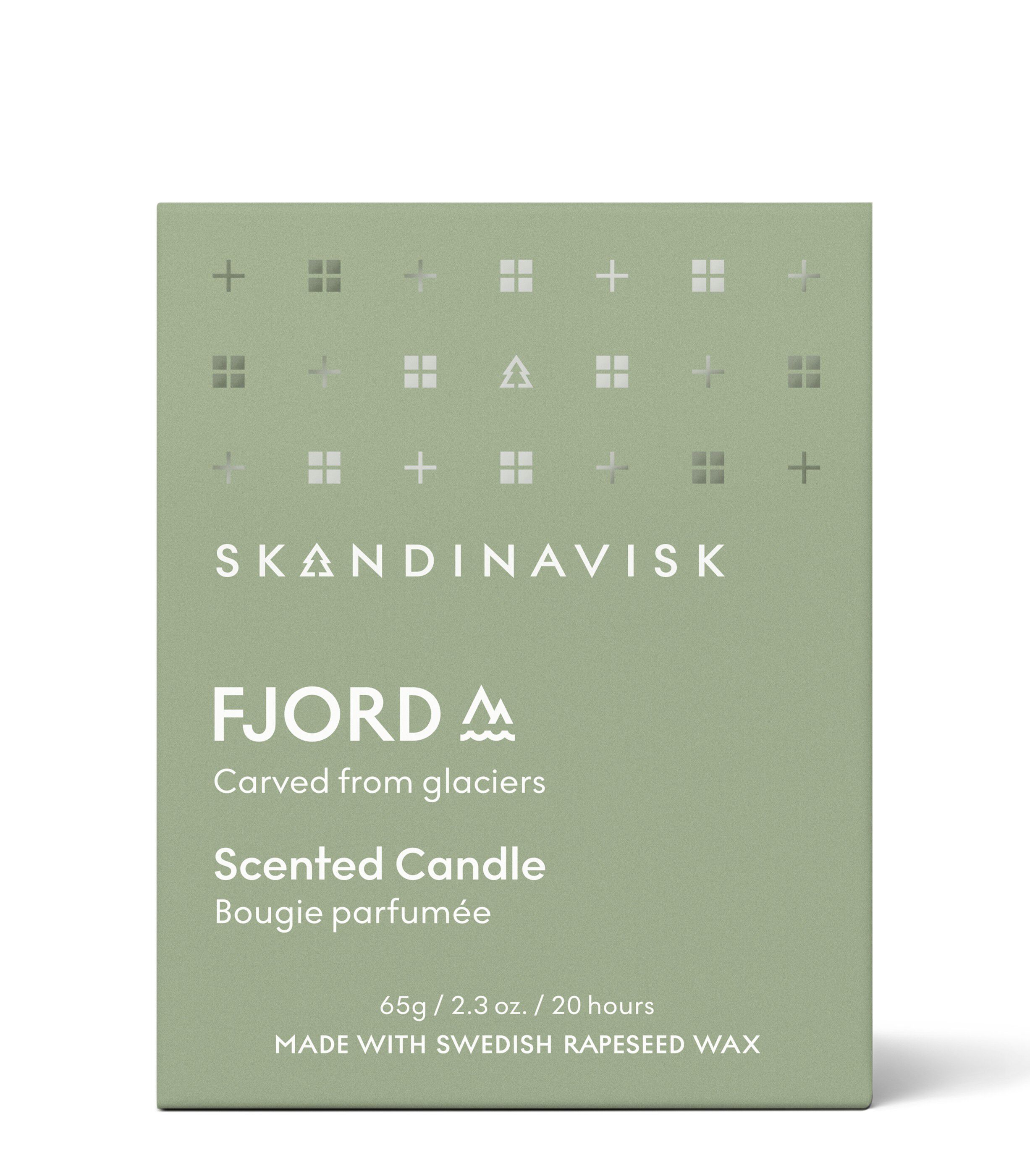 FJORD Scented Candle w Lid 65g
