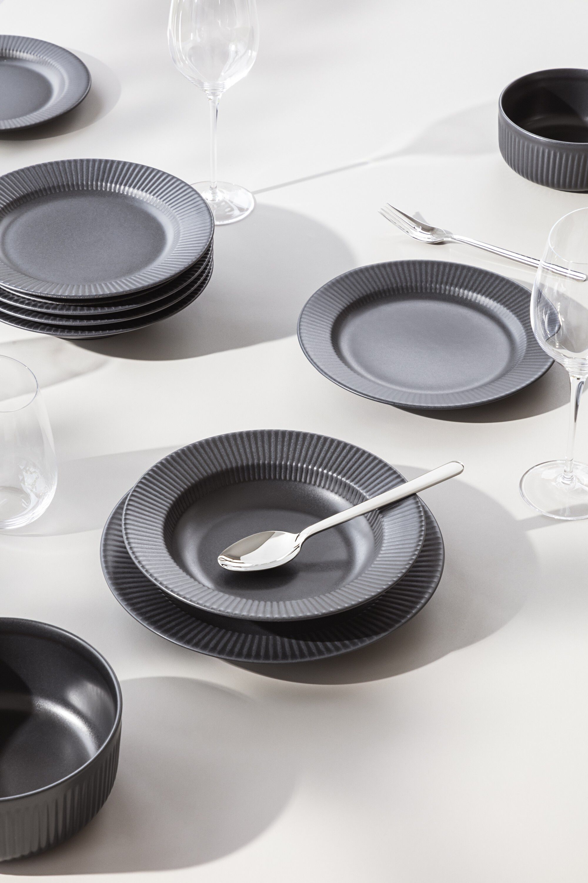 Legio Nova Frokosttallerken 22 cm Black