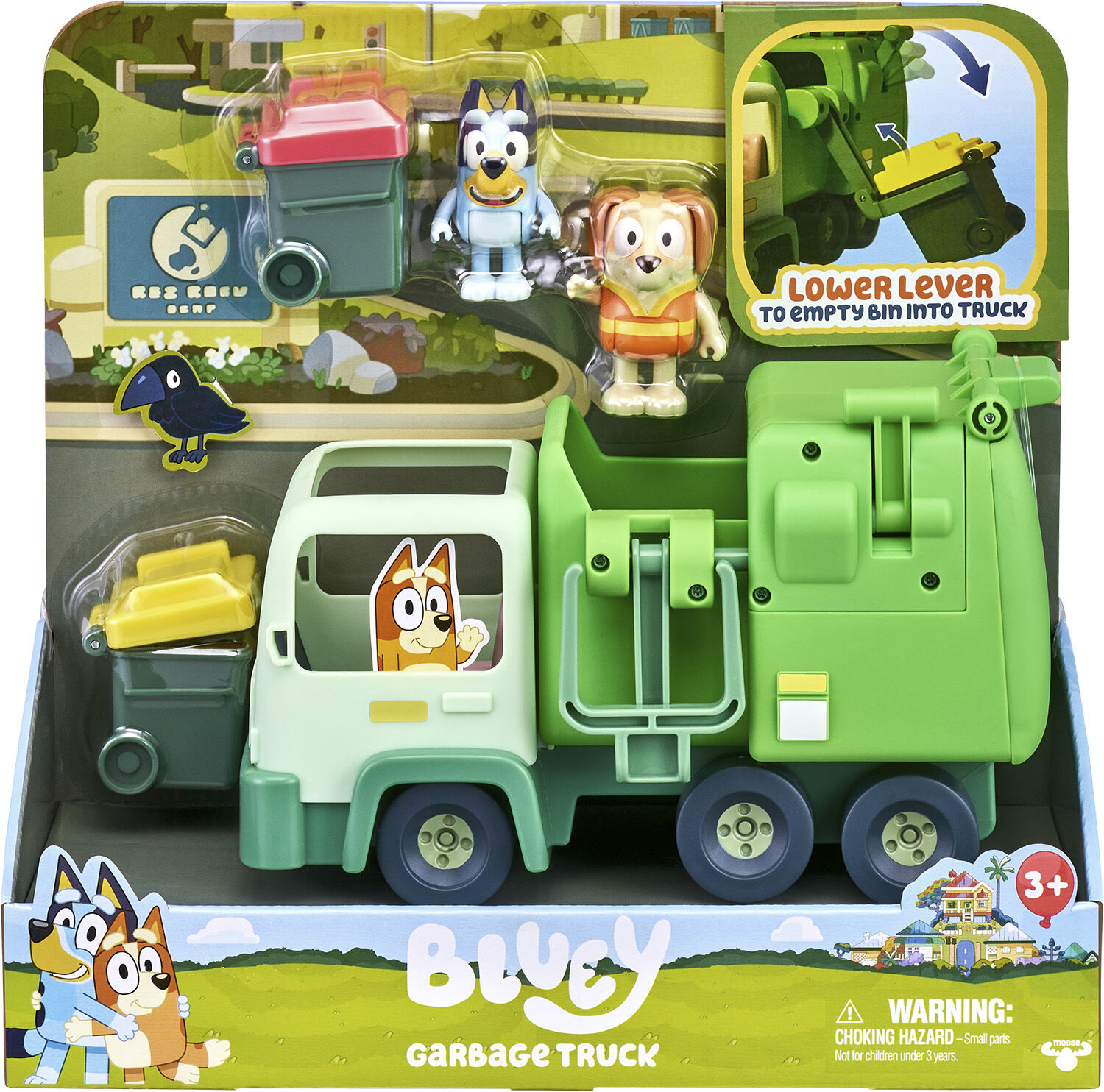 BLUEY RUBBISH TRUCK