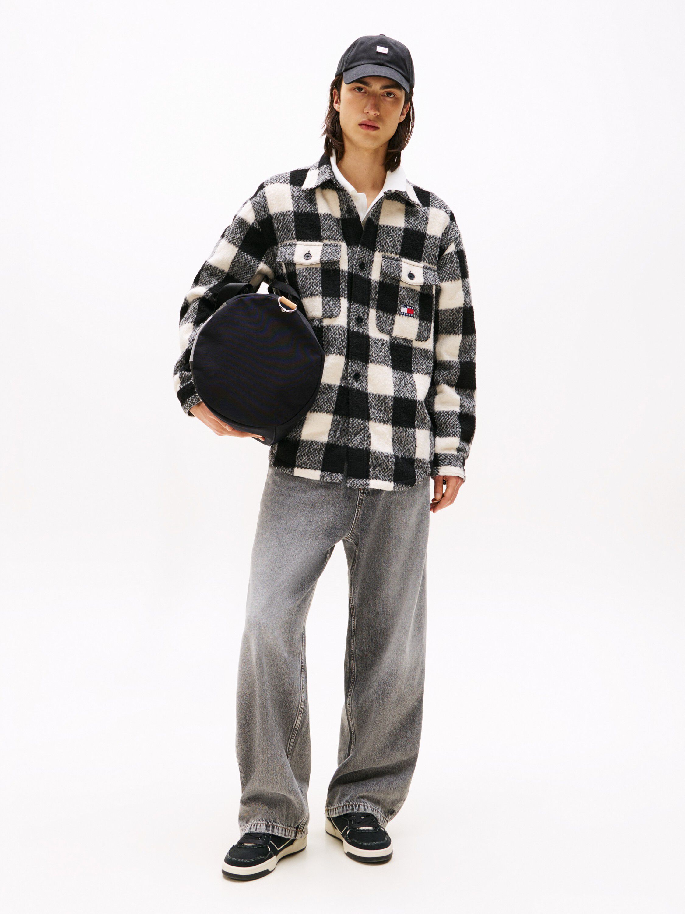 TJM CHECK OVERSHIRT EXT