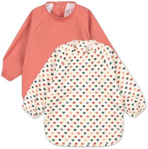2 PACK DINNER BIB WITH SLEEVES