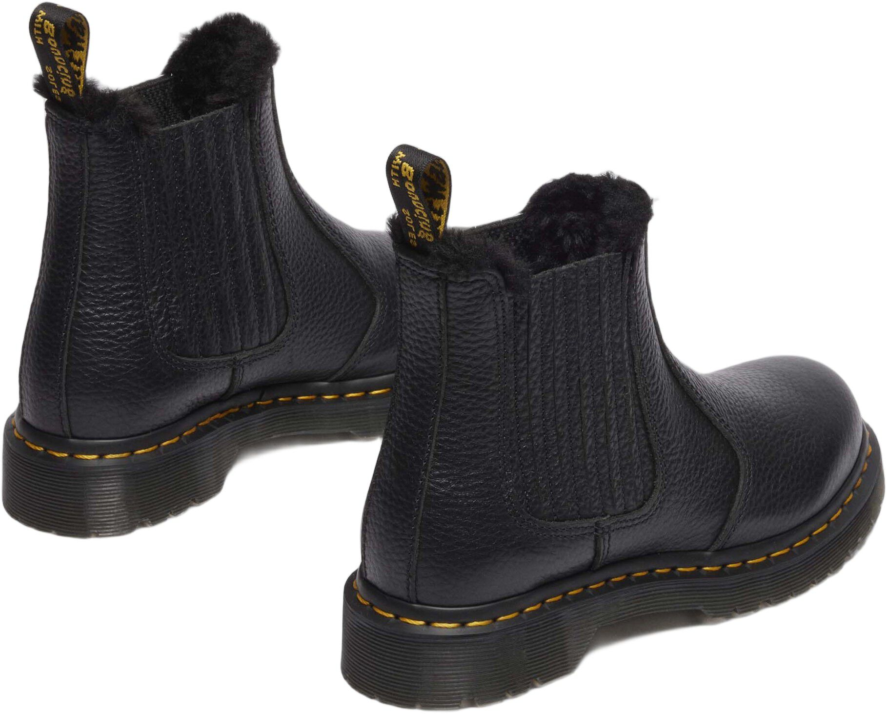 2976 Leonore Ii Black Milled Nappa