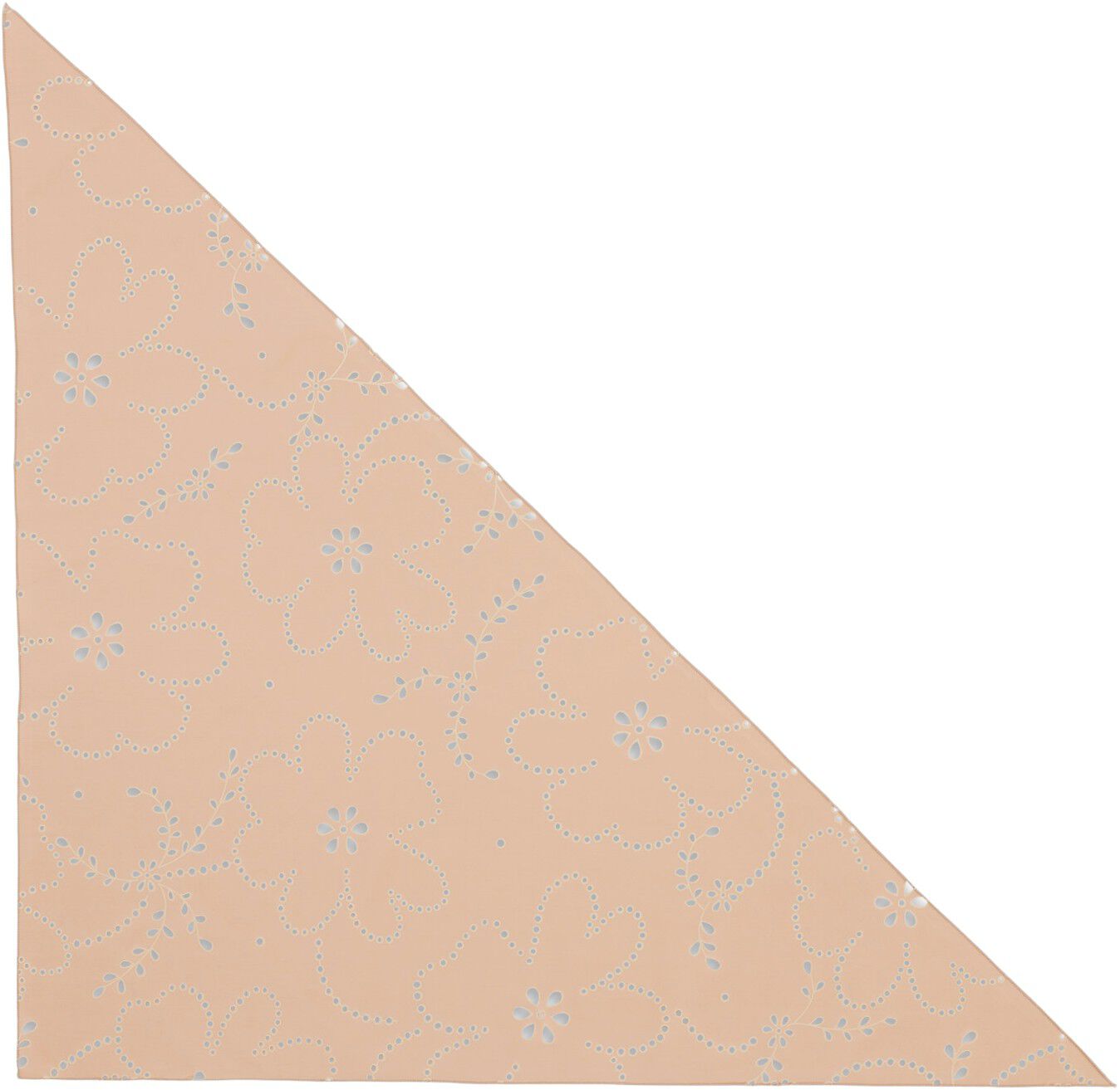 Floral Broderie Bandana Scarf