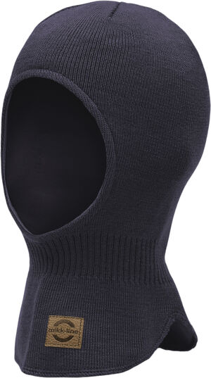Knitted Balaclava w Wool & Windstop