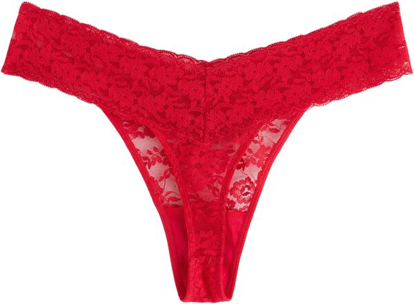 Stringtruse med blonder