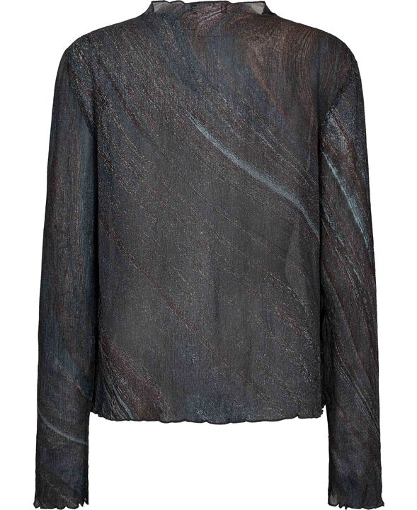 Simple Longsleeve Martian Flow Print-34