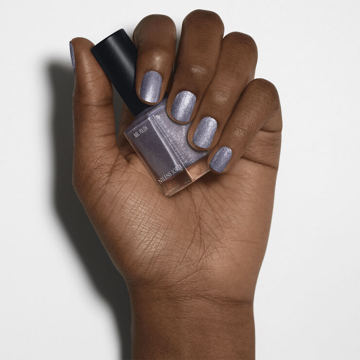 Nail Polish Lilac Glitter