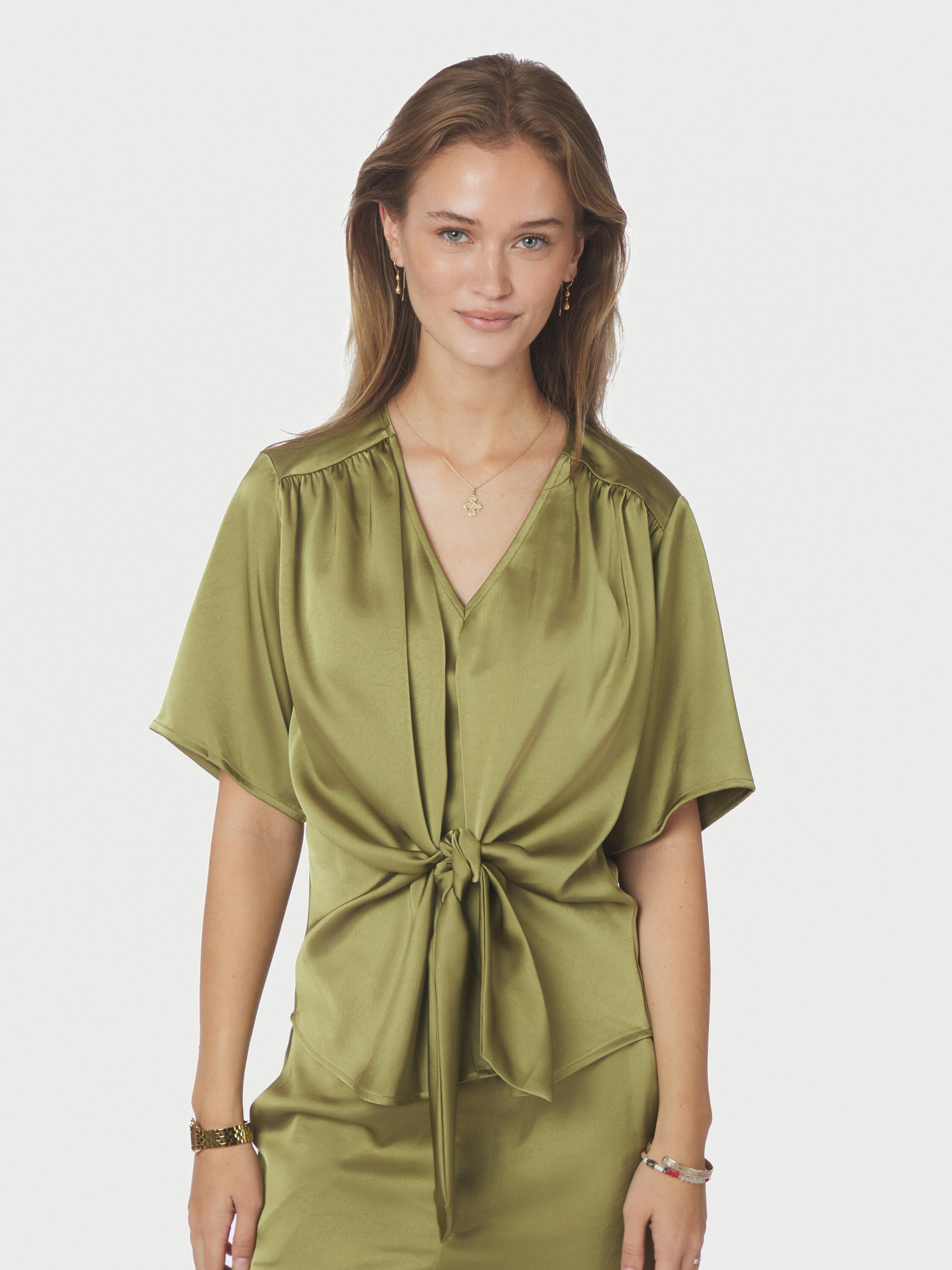Casadia Heavy Sateen Blouse