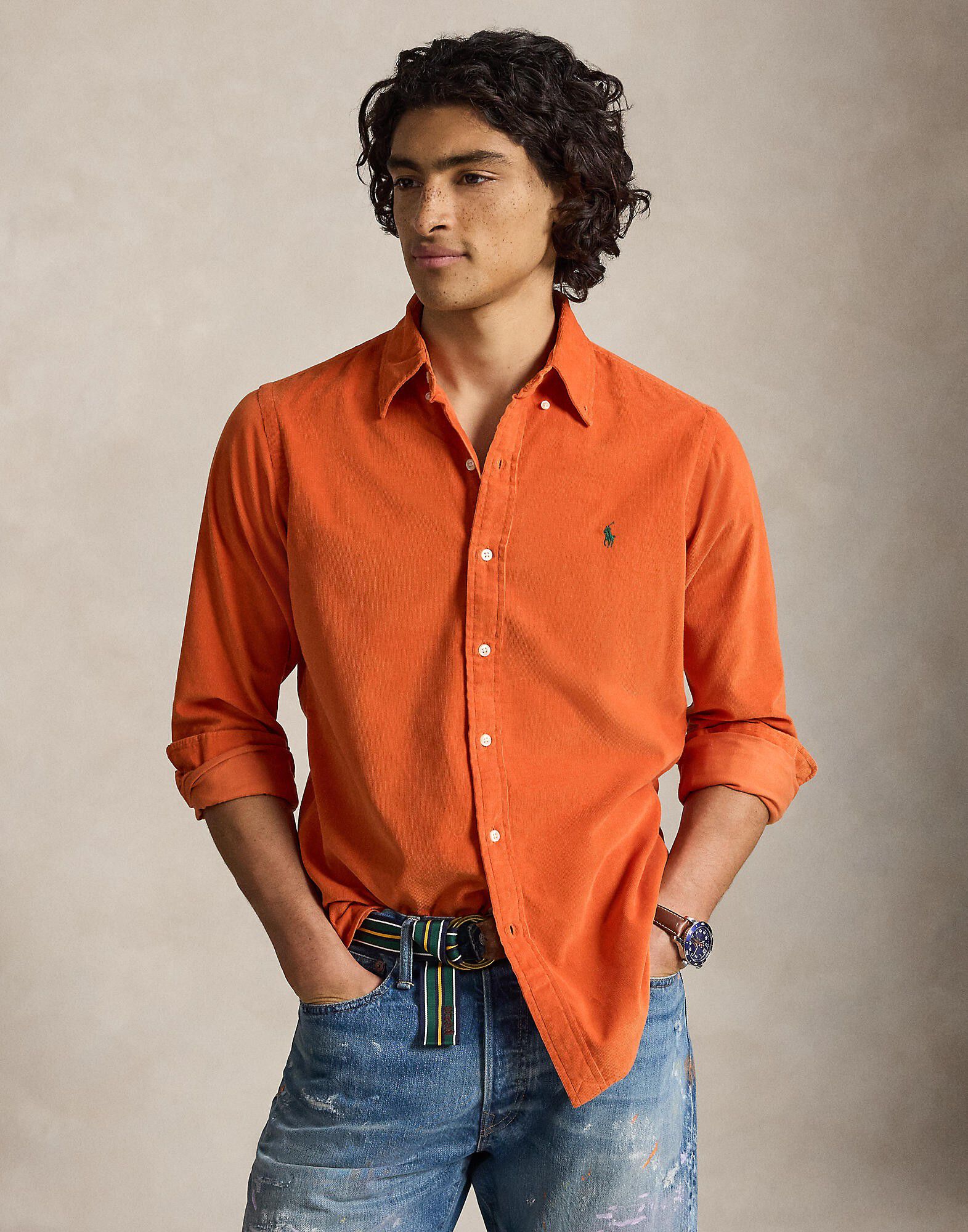 Custom Fit Corduroy Shirt