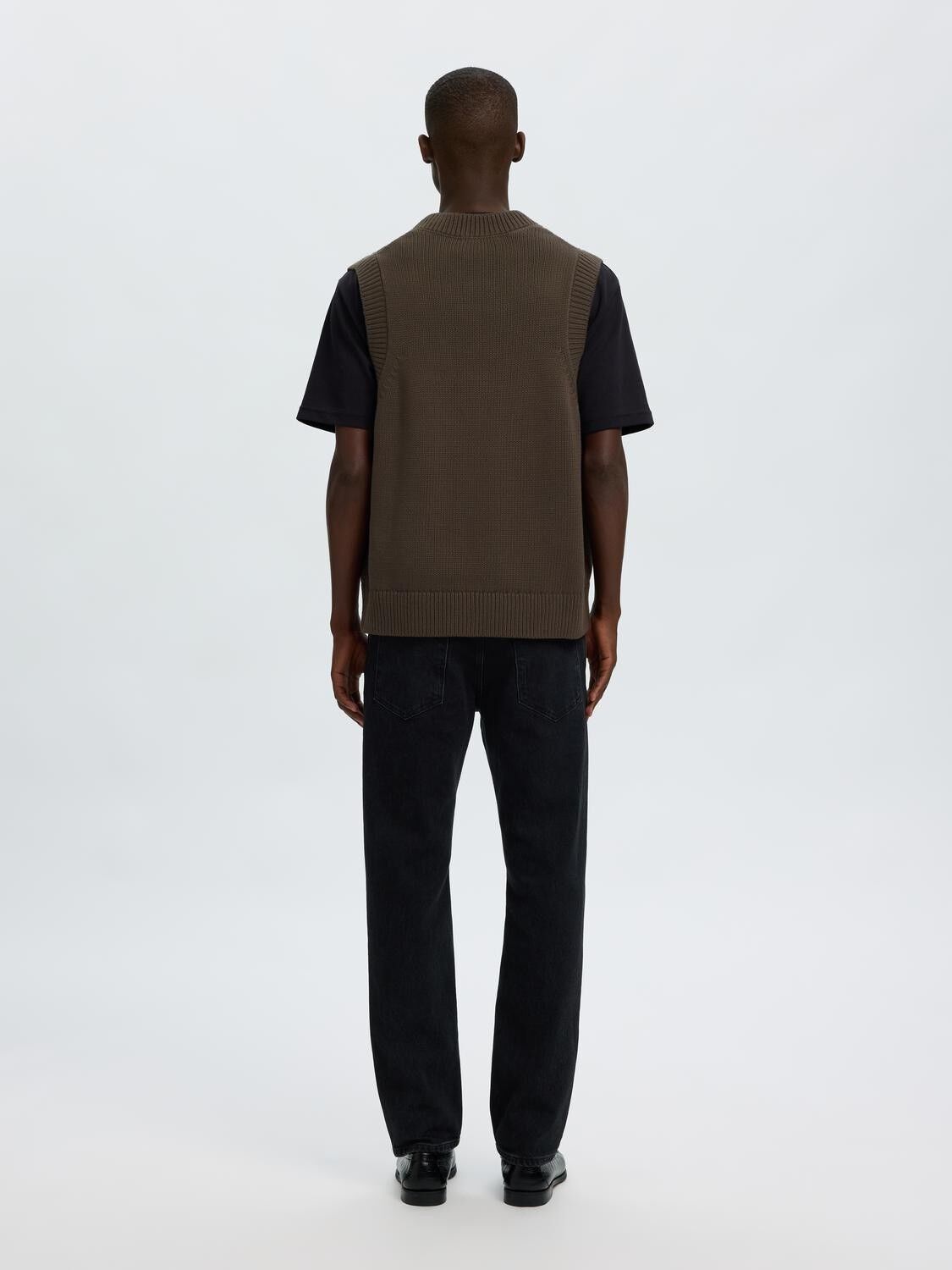 Slmbraun Heavy Knit Vest