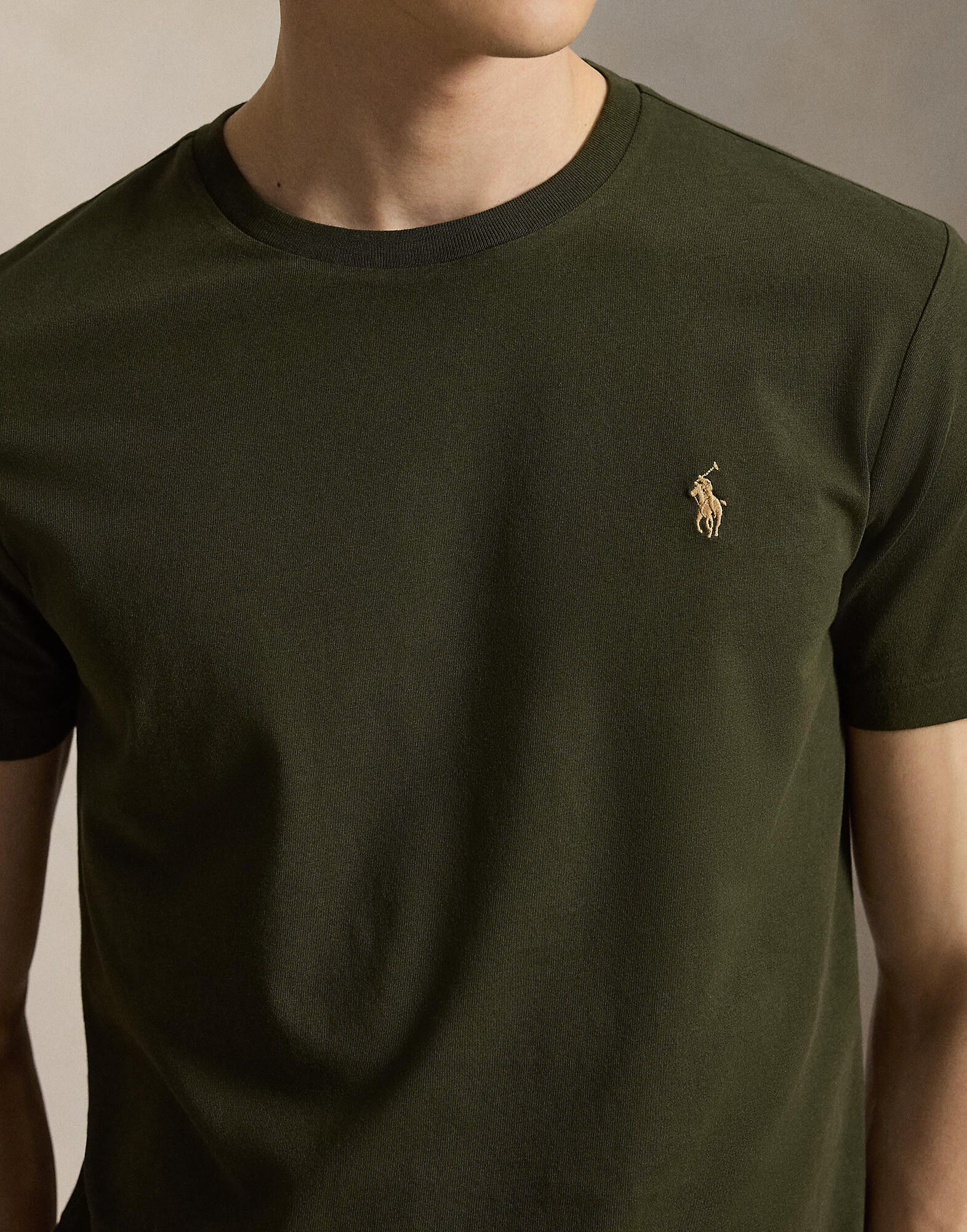 Custom Slim Fit Jersey Crewneck T-Shirt