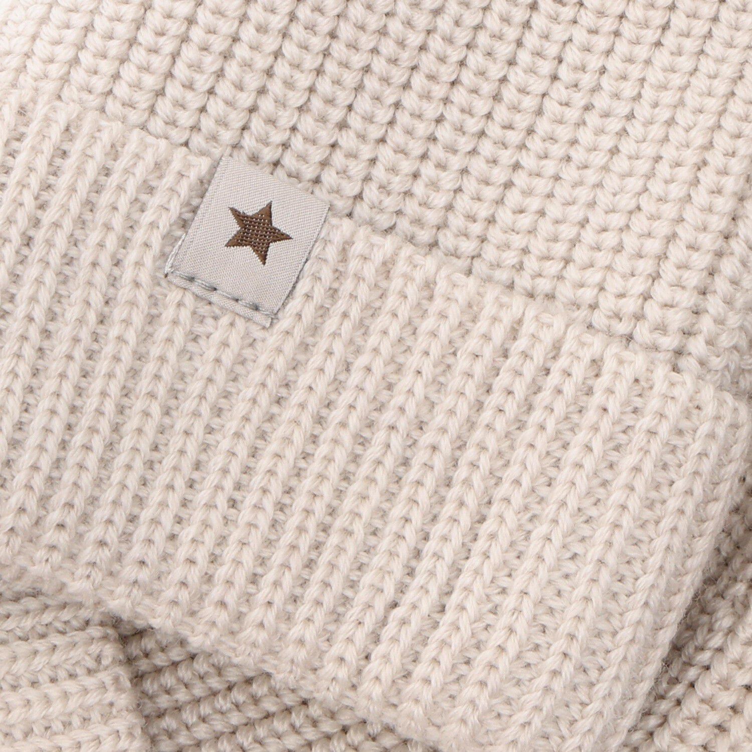 Beanie Wool Knit Pompoms