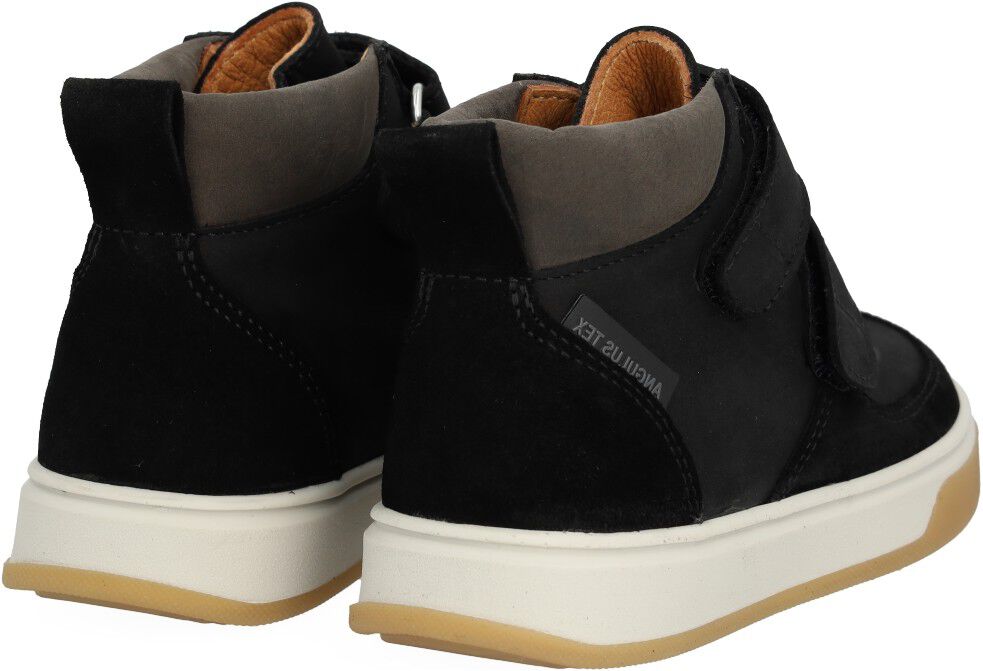 High-top TEX-sneaker i l&aelig;der