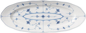 Musselmalet Riflet fad 60 cm